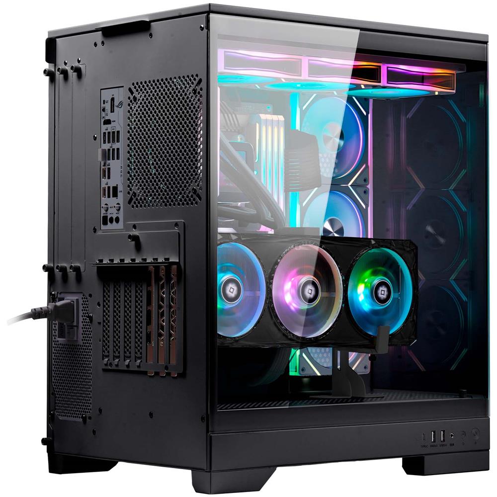 ABYSM Case Danubio Sava H600 Desktop ATX / ATX /EATX / ITX /Micro ATX 2 Porte USB 3.2 Colore Nero