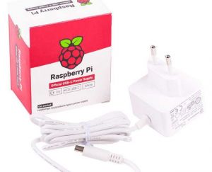 Alimentatore ufficiale Raspberry Pi 4  (5.1V  3A)