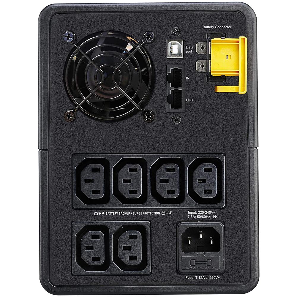 APC Gruppo di Continuità UPS BX1600MI 1600 VA / 900 W 6 Prese AC