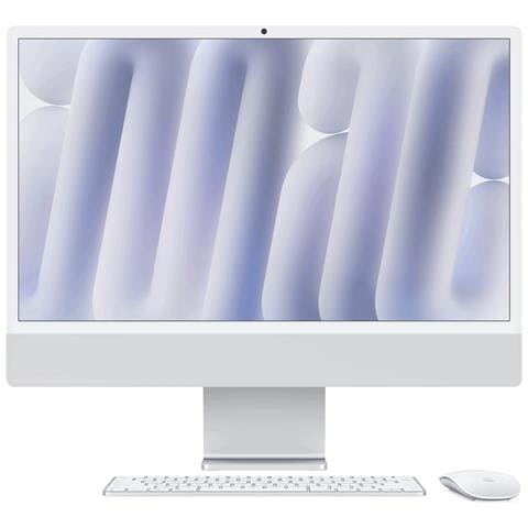 APPLE 24-inch Imac With Retina 4.5k Display: M4 Chip With 10-core Cpu And 10-core Gpu, 24gb, 512gb Ssd - Silver (mcr24d /a)