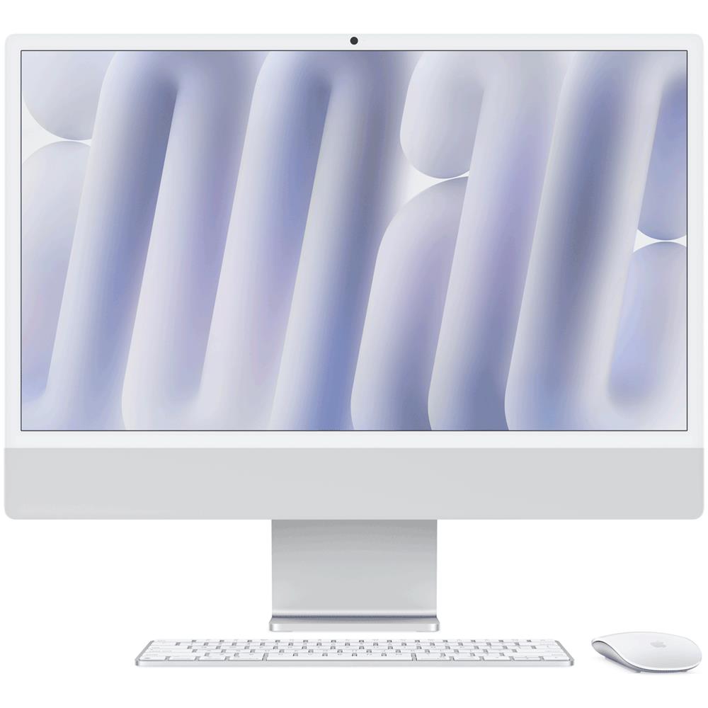 APPLE 24-inch Imac With Retina 4.5k Display: M4 Chip With 10-core Cpu And 10-core Gpu, 24gb, 512gb Ssd - Silver (mcr24d /a)