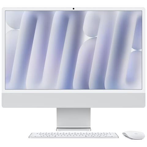 APPLE iMac M M4 59,7 cm (23.5") 4480 x 2520 Pixel PC All-in-one 16 GB 1 TB SSD macOS Sequoia Wi-Fi 6E (802.11ax) Argento