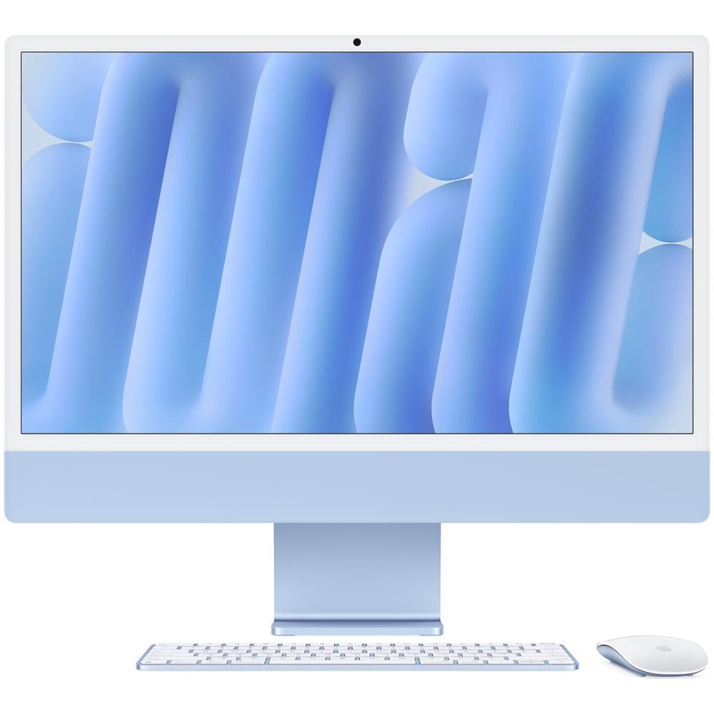 APPLE Imac 24"" Silver /m3-8c-cpu, 10c-gpu / 24gb / 1tb Ssd /nk-id-deutsch /mm2/1gb Ethernet (z19e 85 de cto)