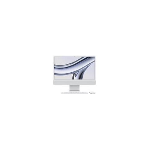 APPLE Imac 24"" Silver /m3-8c-cpu, 8c-gpu / 16gb / 256gb Ssd /nk-id-deutsch /mm2/1gb Ethernet (z195 121 de cto)