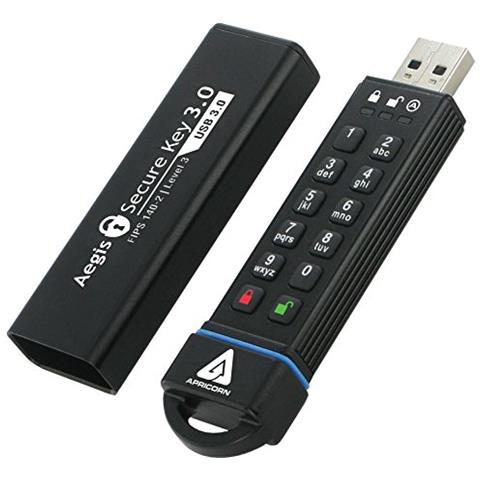 APRICORN Chiavetta USB 16 GB Pendrive Interfaccia USB 3.0 Colore Nero