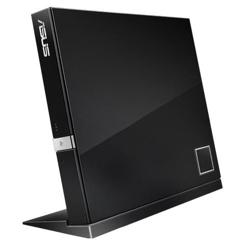 ASUS Masterizzatore Esterno Blue Ray 3D SBW-06D2X Slim 6X, Supporto M-Disc, ASUS Web Storage illimitato