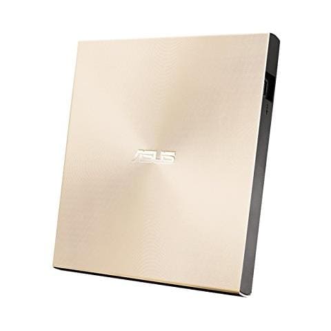 ASUS Masterizzatore Esterno ZenDrive U9M TYPE C, Ultra Slim 8x, Supporto M-Disc, compatible con Windows e Mac OS, colore GOLD