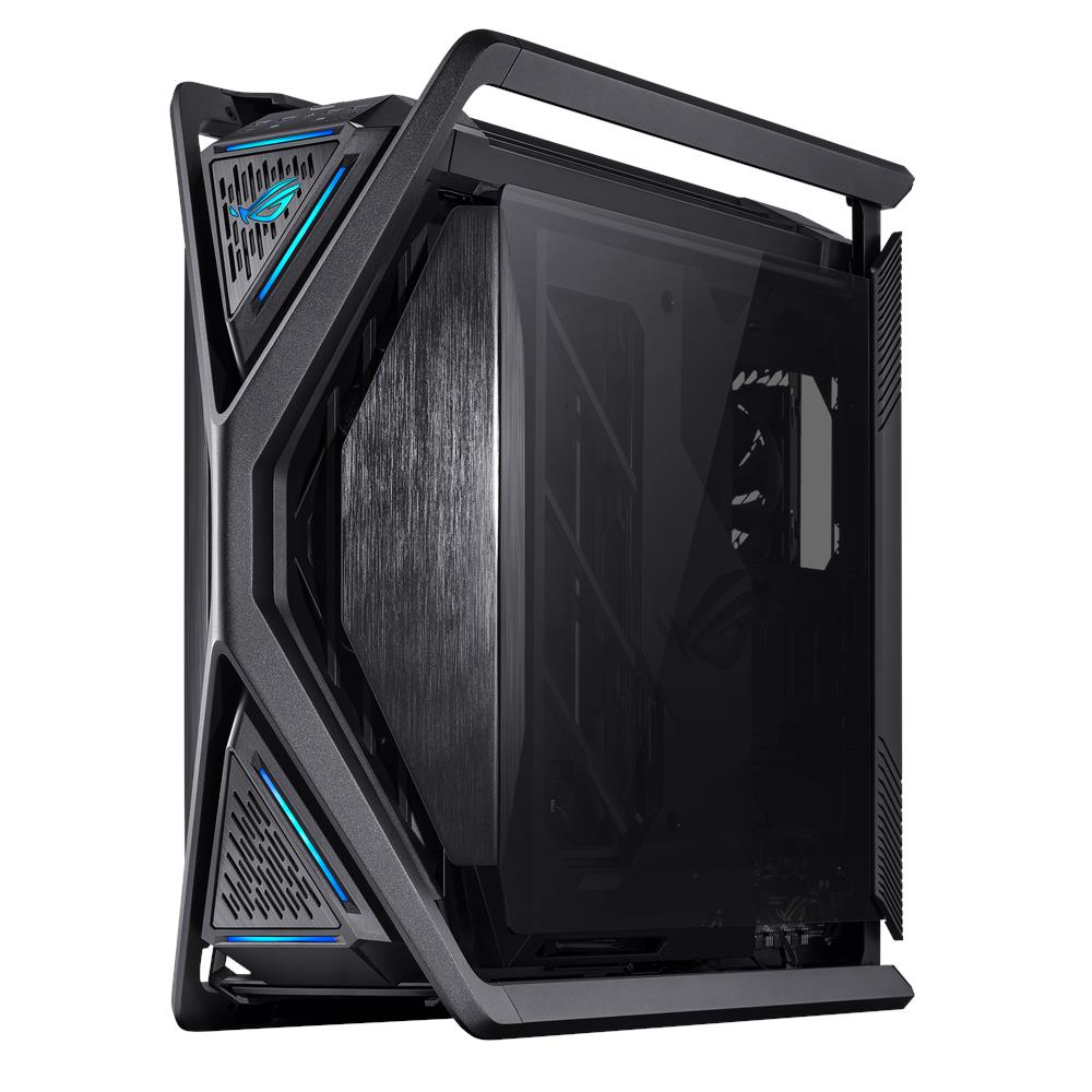ASUS Rog Hyperion Gr701 Case Gaming Full Tower E-atx Atx Micro-atx Mini-itx Pannelli Laterali In Vetro Temperato Illuminazione Rgb 4xusb-a 3.2 2xusb-c 4xventole 140mm Nero
