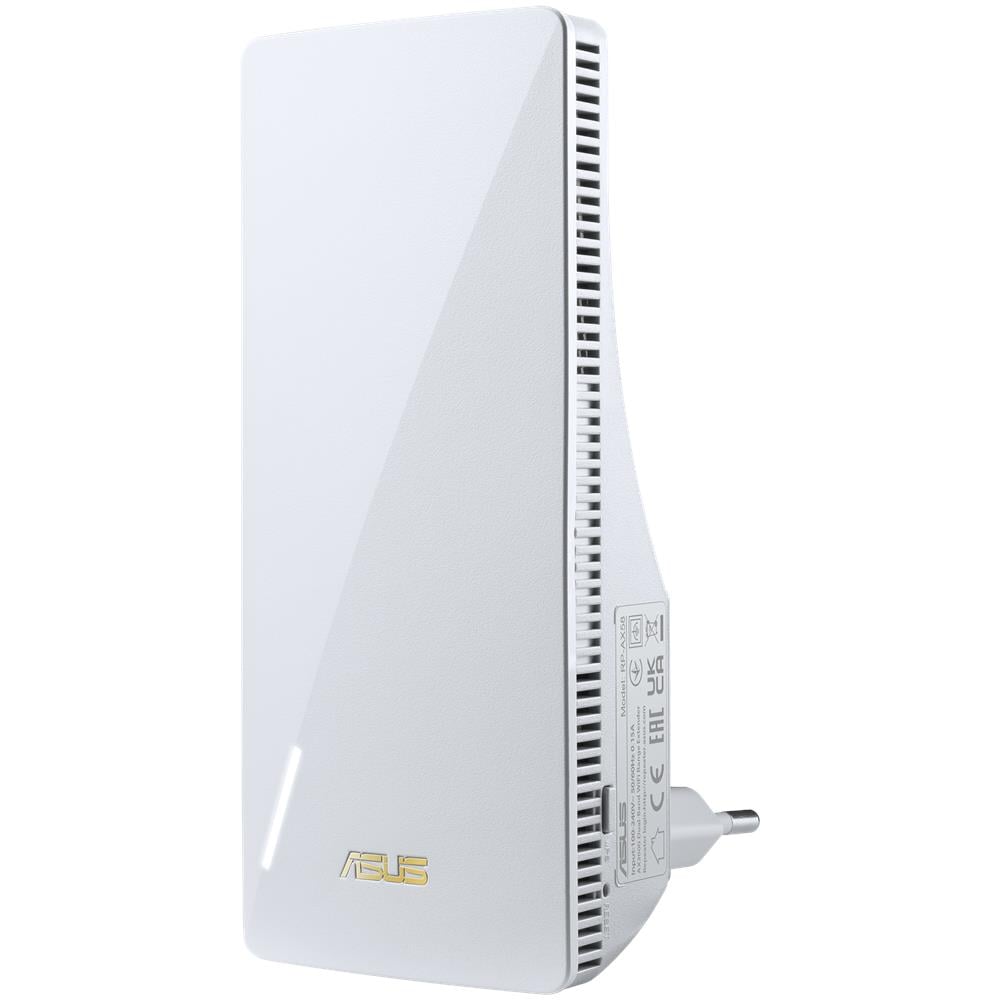 ASUS RP-AX58 Trasmettitore di rete 10, 100, 1000 Mbit/s Wi-Fi con Dual-band Colore Bianco