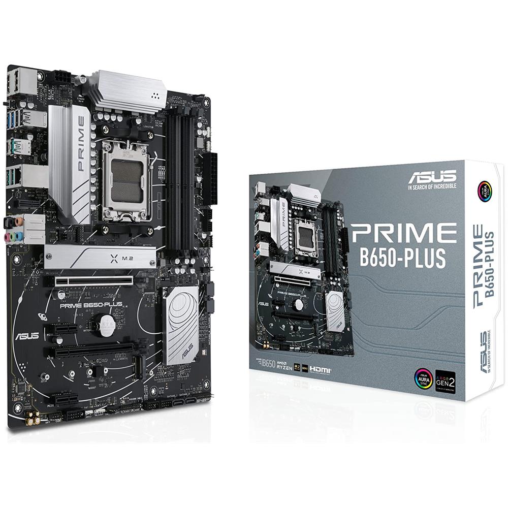 ASUS Scheda Madre PRIME B650-PLUS Socket AM5 Chipset AMD B650 ATX