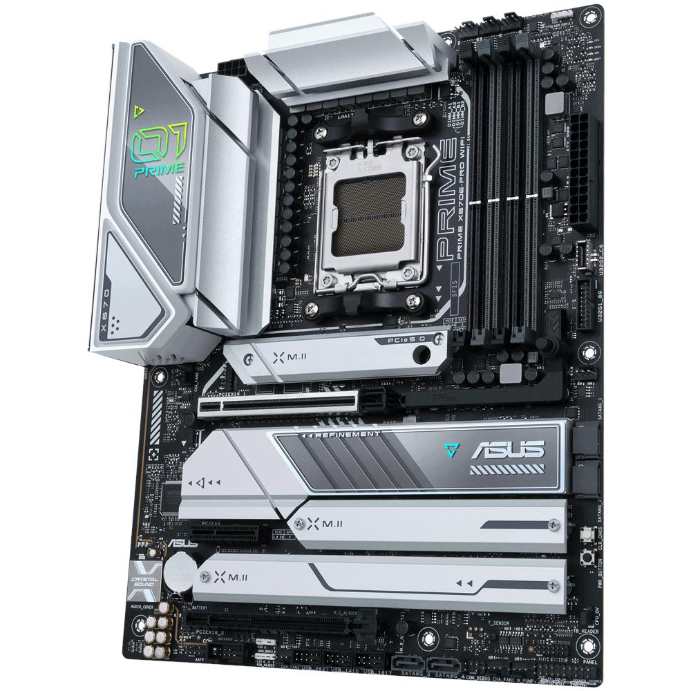 ASUS Scheda Madre Prime X670E-PRO WIFI Socket AM5 Chipset X670 ATX