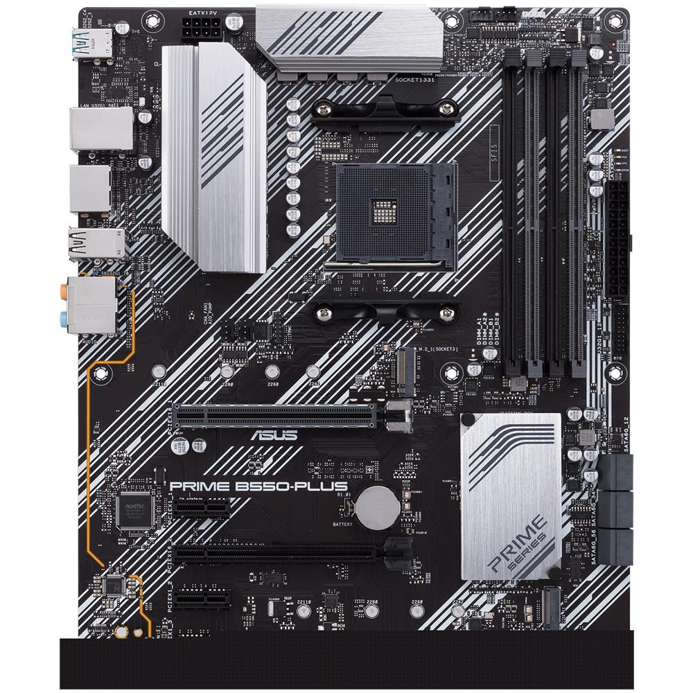 ASUS Scheda Madre Prime B550-Plus Socket AM4 Chipset B550 ATX