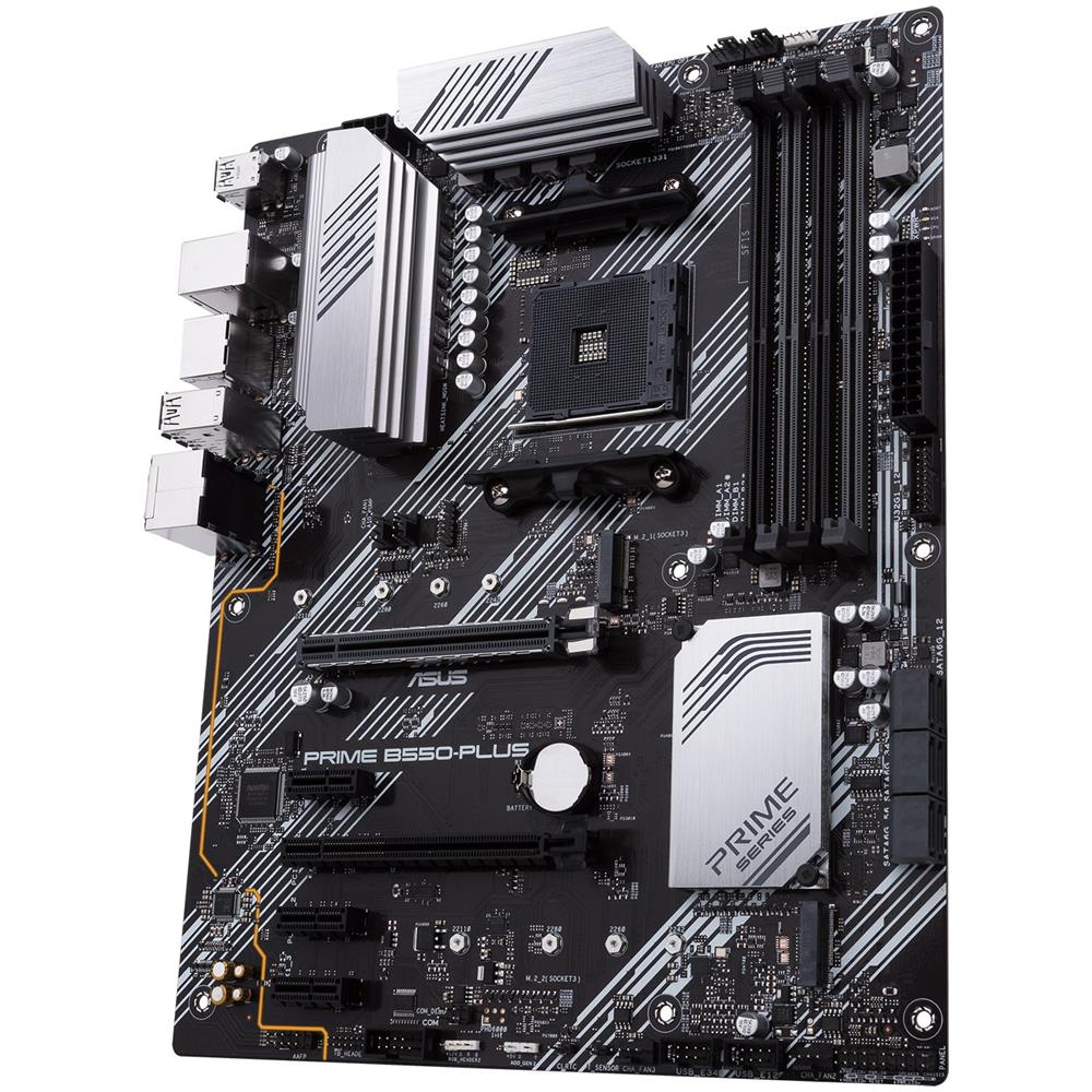 ASUS Scheda Madre Prime B550-Plus Socket AM4 Chipset B550 ATX