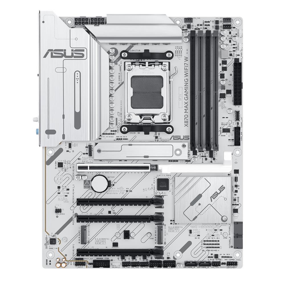 ASUS Scheda Madre X870 MAX GAMING WIFI7 W Socket AM5 Chipset X870 ATX
