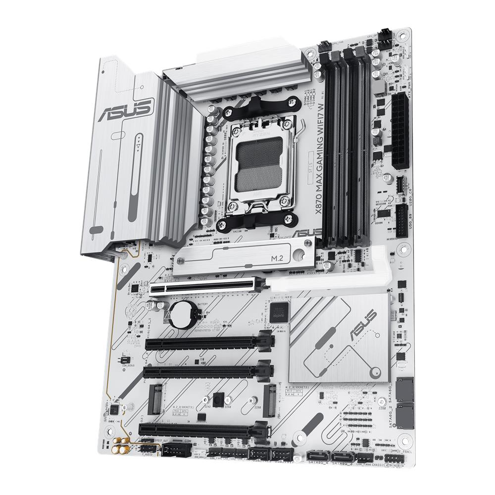 ASUS Scheda Madre X870 MAX GAMING WIFI7 W Socket AM5 Chipset X870 ATX
