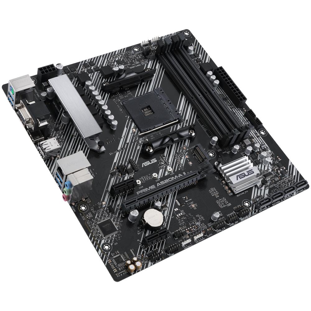 ASUS Scheda Madre PRIME A520M-A II/CSM Socket AM4 Chipset A520 micro ATX