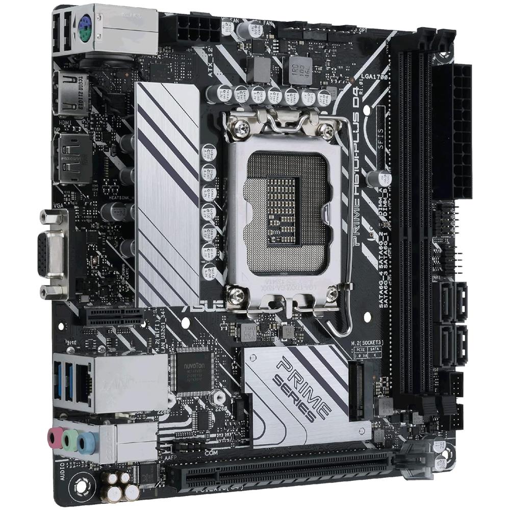 ASUS Scheda Madre PRIME H610I-PLUS-CSM Socket LGA 1700 Chipset H610 Mini ITX