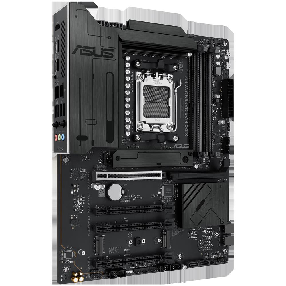 ASUS Scheda Madre X870 MAX GAMING WIFI7 Socket AM5 Chipset AMD X870