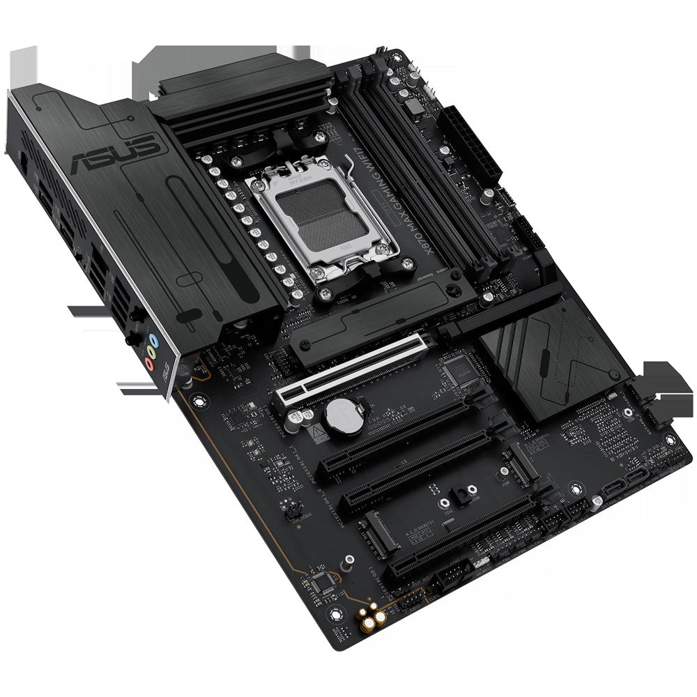 ASUS Scheda Madre X870 MAX GAMING WIFI7 Socket AM5 Chipset AMD X870
