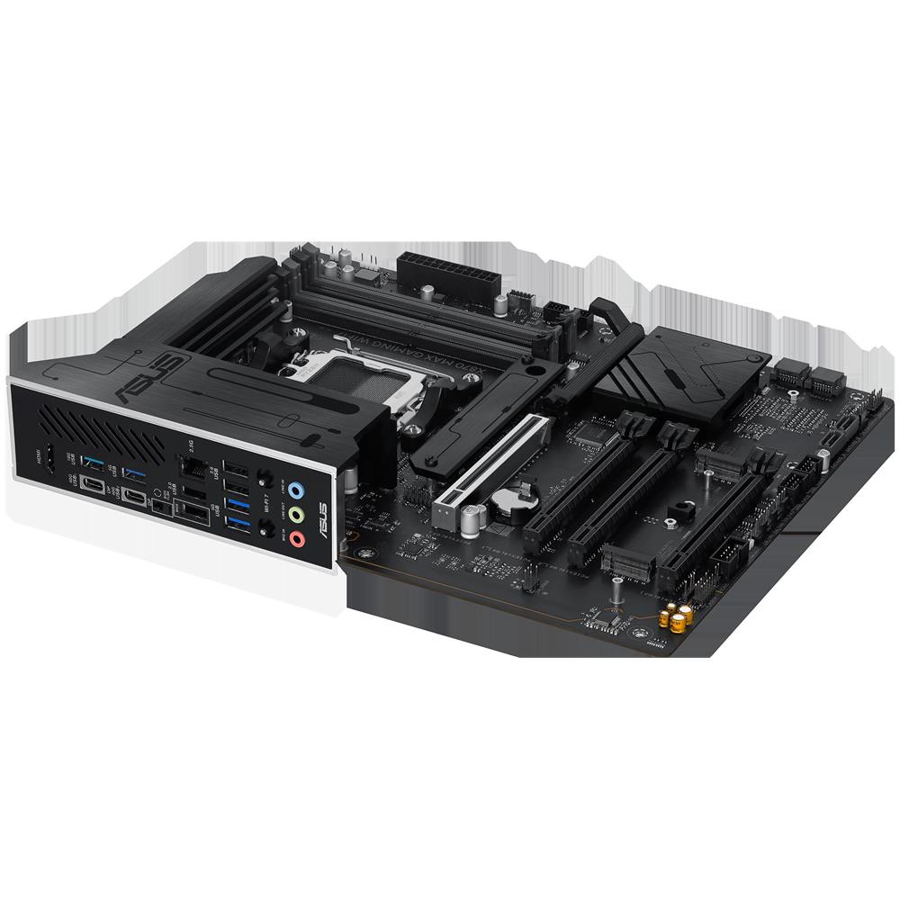 ASUS Scheda Madre X870 MAX GAMING WIFI7 Socket AM5 Chipset AMD X870