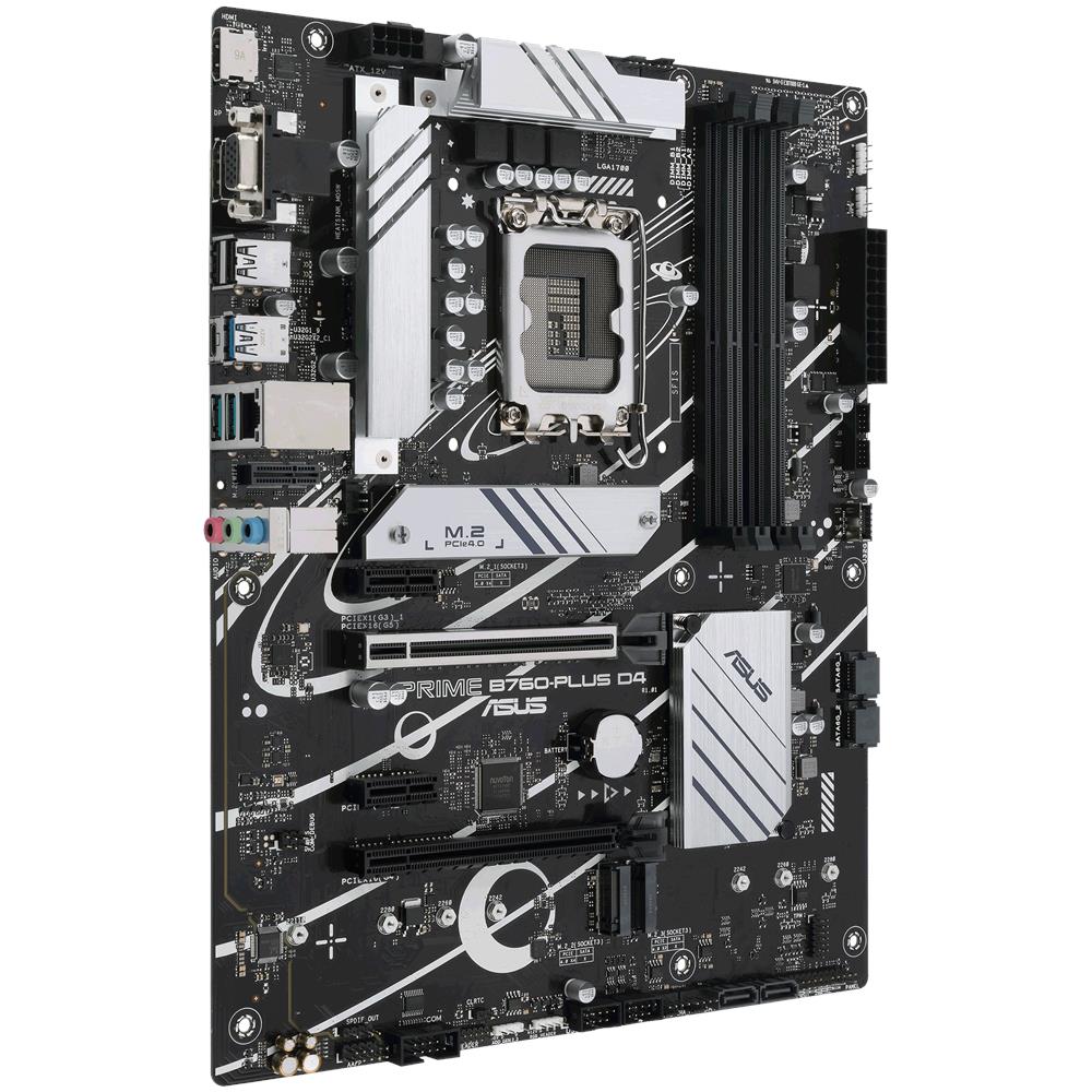 ASUS Scheda Madre PRIME B760-PLUS D4 Socket LGA 1700 Chipset B760 ATX