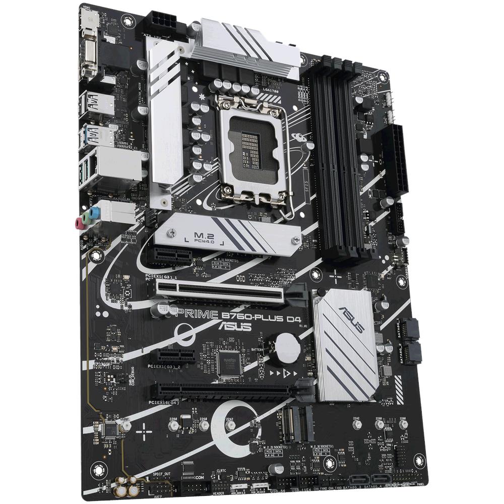 ASUS Scheda Madre PRIME B760-PLUS D4 Socket LGA 1700 Chipset B760 ATX