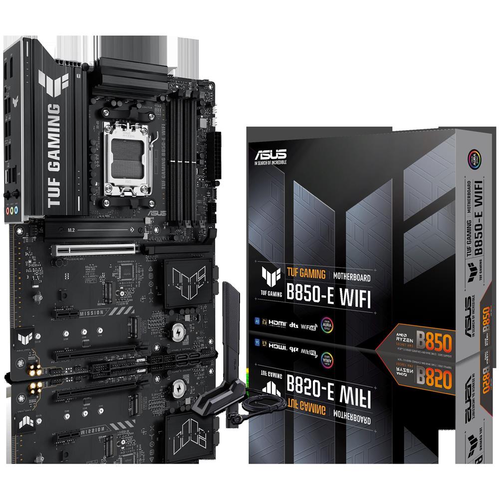 ASUS Scheda Madre TUF GAMING B850-E WIFI Socket AM5 Chipset B850 ATX
