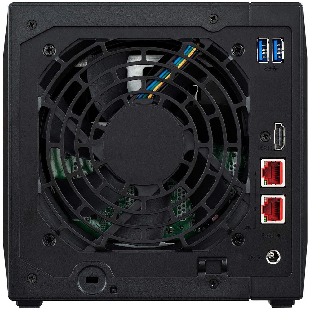 ASUSTOR Nimbustor 4 Gen2 (AS5404T) Nas Tower 4 Bay + 4XM. 2 Nvme Processore Intel Celeron N5105 Capacità 4GB Ram