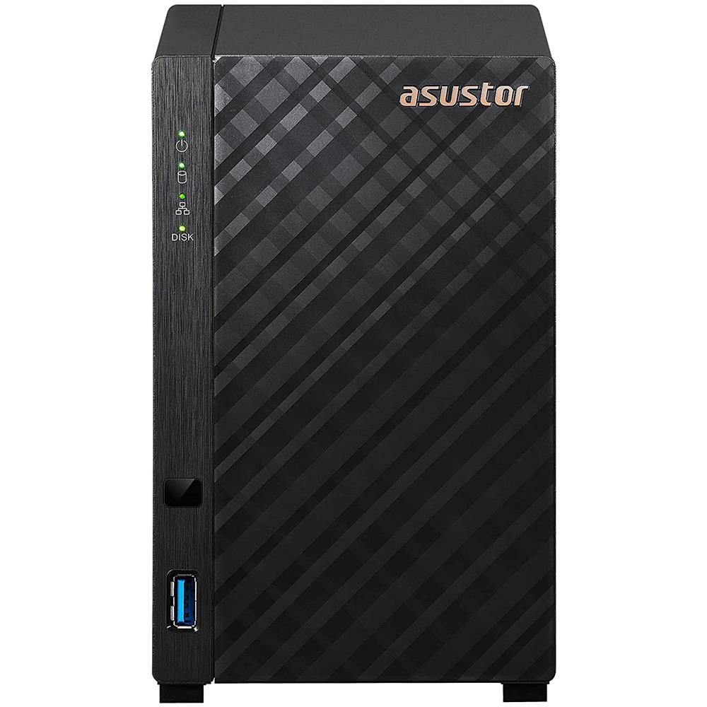 ASUSTOR NAS Drivestor 2 2 Slot 3.5" Interfacce 1 x Gigabit Ethernet / 2 x USB 3.0 Ram 1 GB