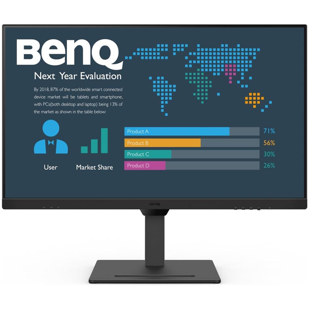 BENQ Monitor 24” LED BL2490 1920 x 1080 FullHD Tempo di risposta 5 ms