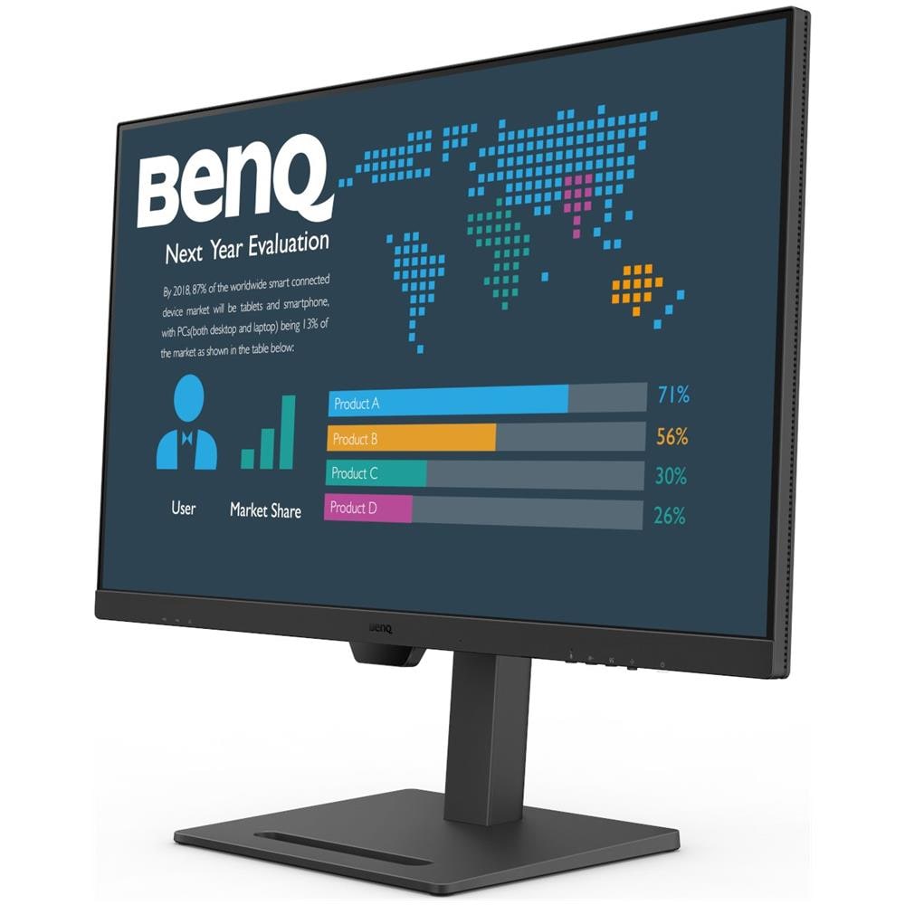 BENQ Monitor 24” LED BL2490 1920 x 1080 FullHD Tempo di risposta 5 ms