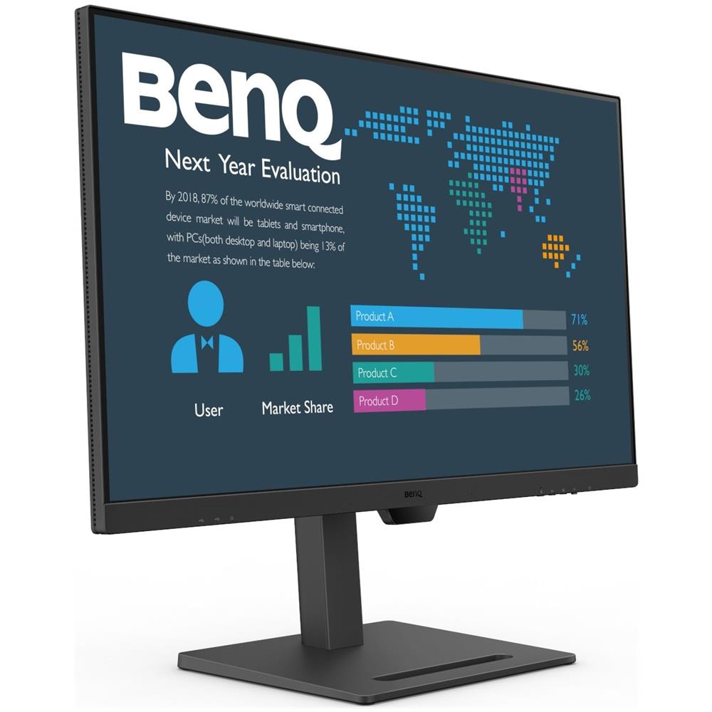 BENQ Monitor 24” LED BL2490 1920 x 1080 FullHD Tempo di risposta 5 ms