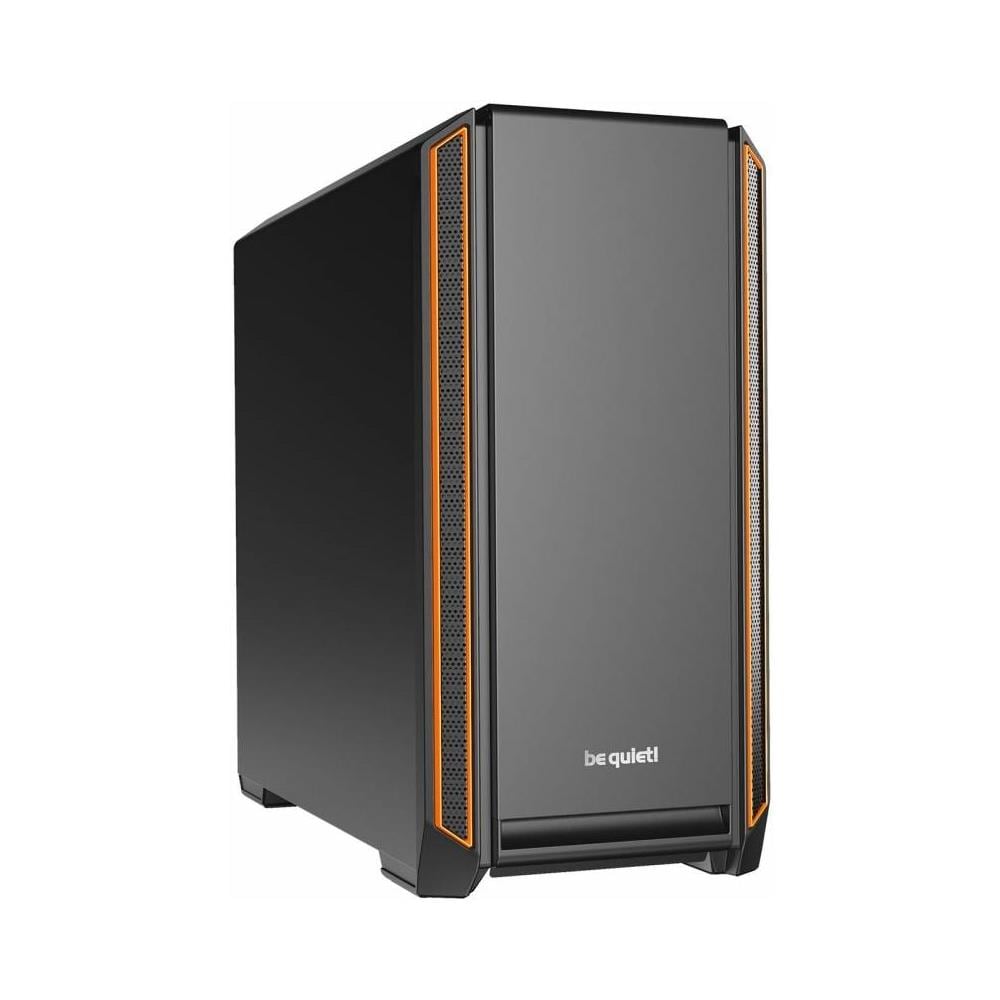 BE QUIET Case Silent Base 601 Middle Tower ATX / EATX / Micro ATX / Mini-ITX 2 Porte USB 3.0 Colore Nero e Arancione
