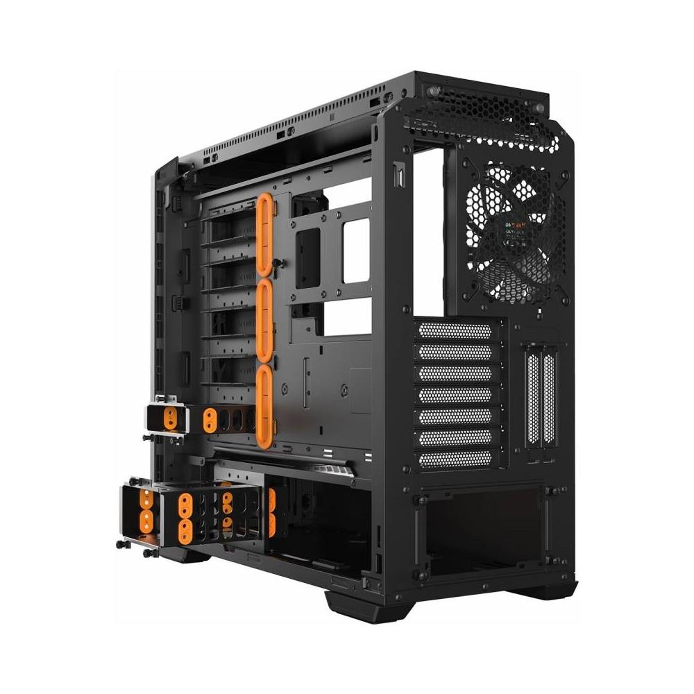BE QUIET Case Silent Base 601 Middle Tower ATX / EATX / Micro ATX / Mini-ITX 2 Porte USB 3.0 Colore Nero e Arancione