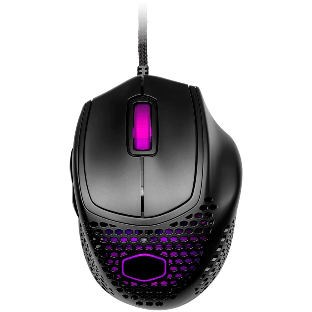 COOLERMASTER Mouse MM720 Ottico 6 Tasti 16000 DPI Colore Nero Lucido