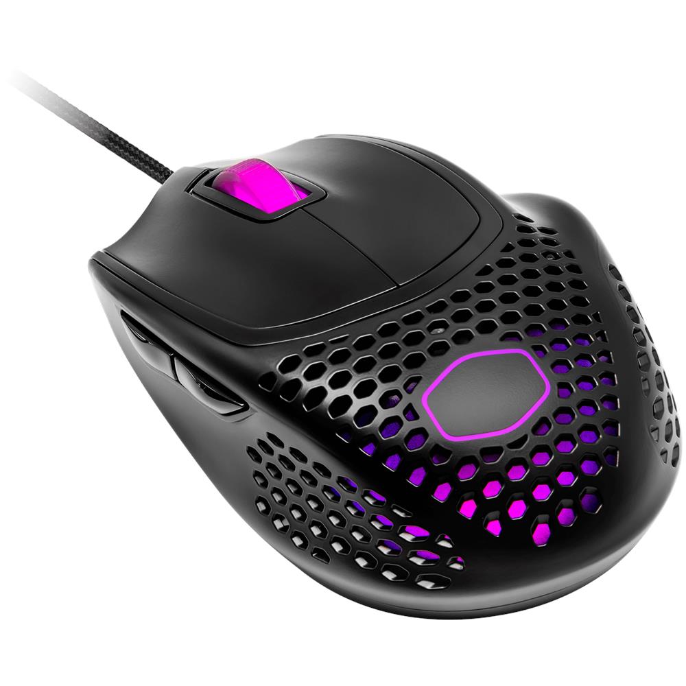 COOLERMASTER Mouse MM720 Ottico 6 Tasti 16000 DPI Colore Nero Lucido