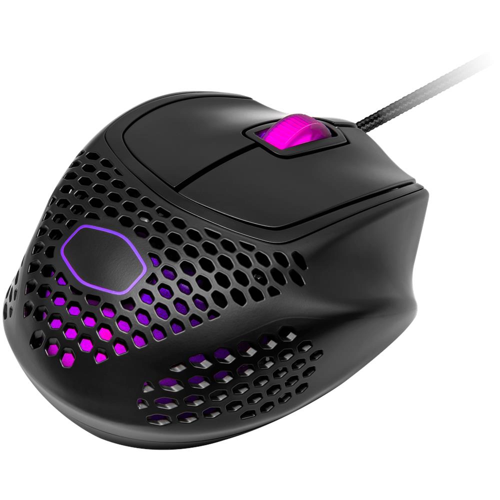 COOLERMASTER Mouse MM720 Ottico 6 Tasti 16000 DPI Colore Nero Lucido