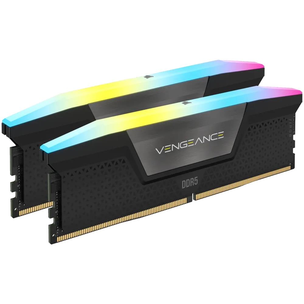 CORSAIR Memoria DIMM Vengeance RGB 32 GB (2 x 16 GB) DDR5 6000 MHz CL36