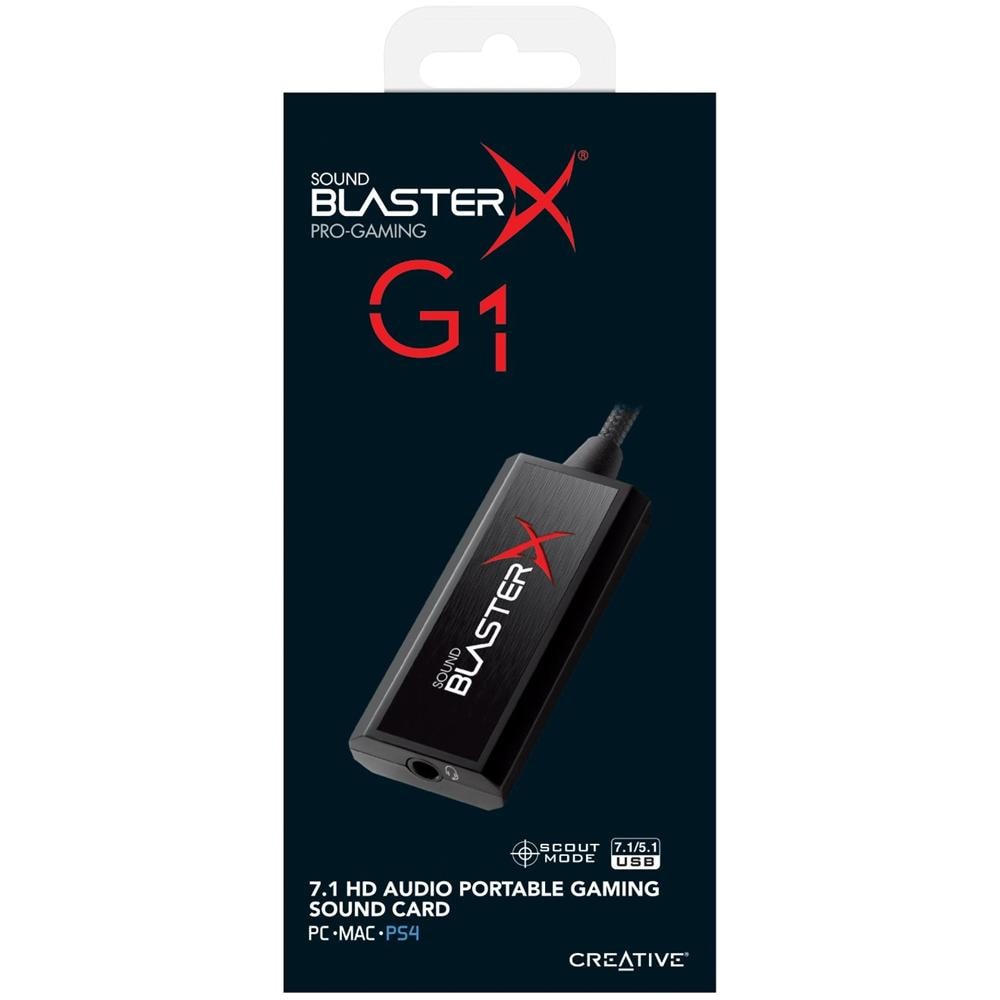 CREATIVE LABS Scheda Audio USB Creative Sound BlasterX G1