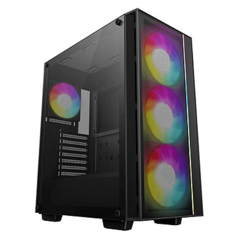 DeepCool Case Mesh V4 C Midi Tower ATX / Micro-ATX / Mini-ITX 1 Porta USB3.0 Colore Nero