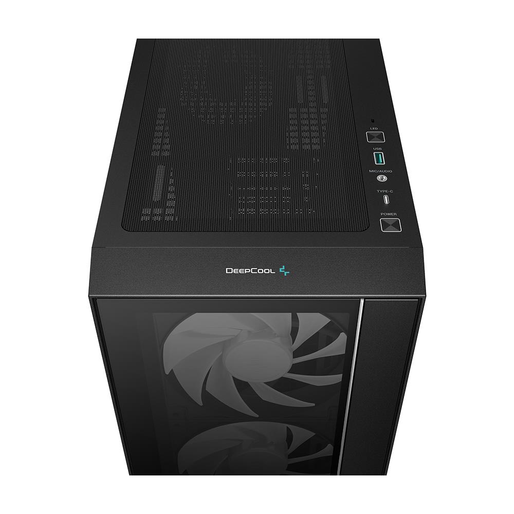 DeepCool Case MATREXX55 V4 C Midi Tower ATX /micro ATX /Mini-ITX 2xUSB 3.2 Colore Nero (Finestrato)