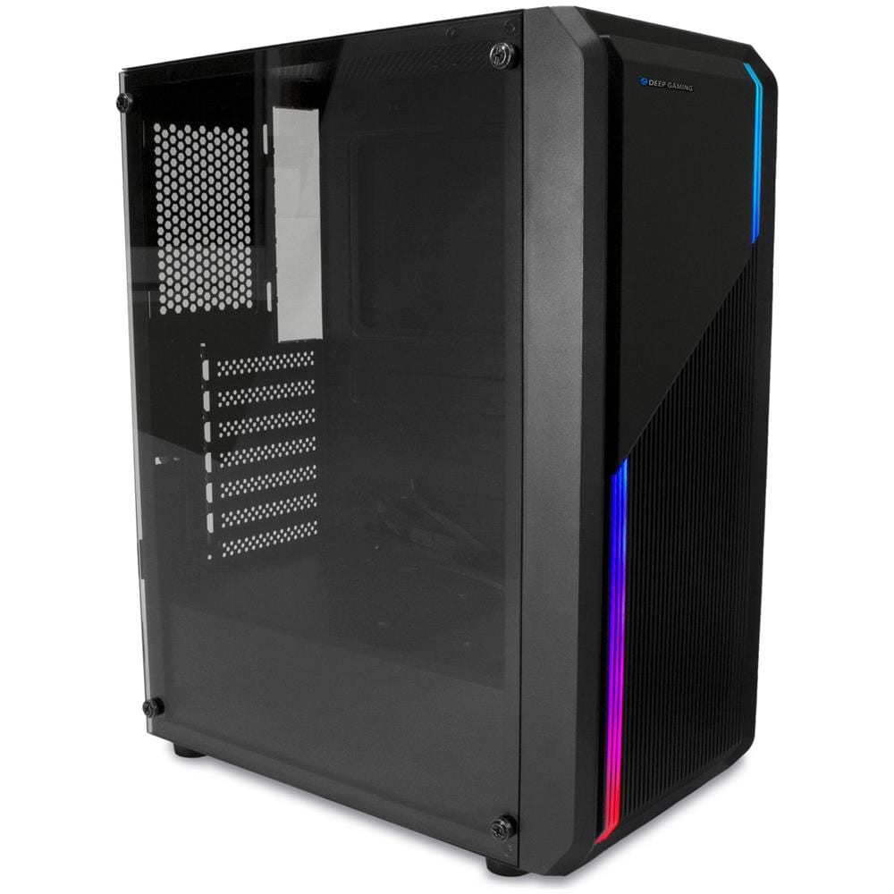 DEEPGAMING Case Gaming A230 ATX Micro-ATX Mini-ITX USB 3.2 Colore Nero Finestrato