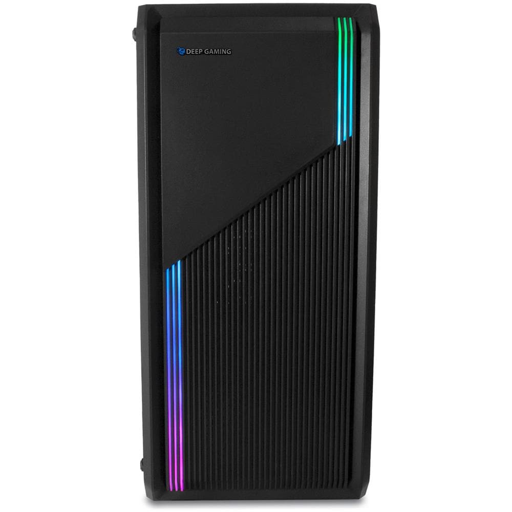 DEEPGAMING Case Gaming A230 ATX Micro-ATX Mini-ITX USB 3.2 Colore Nero Finestrato