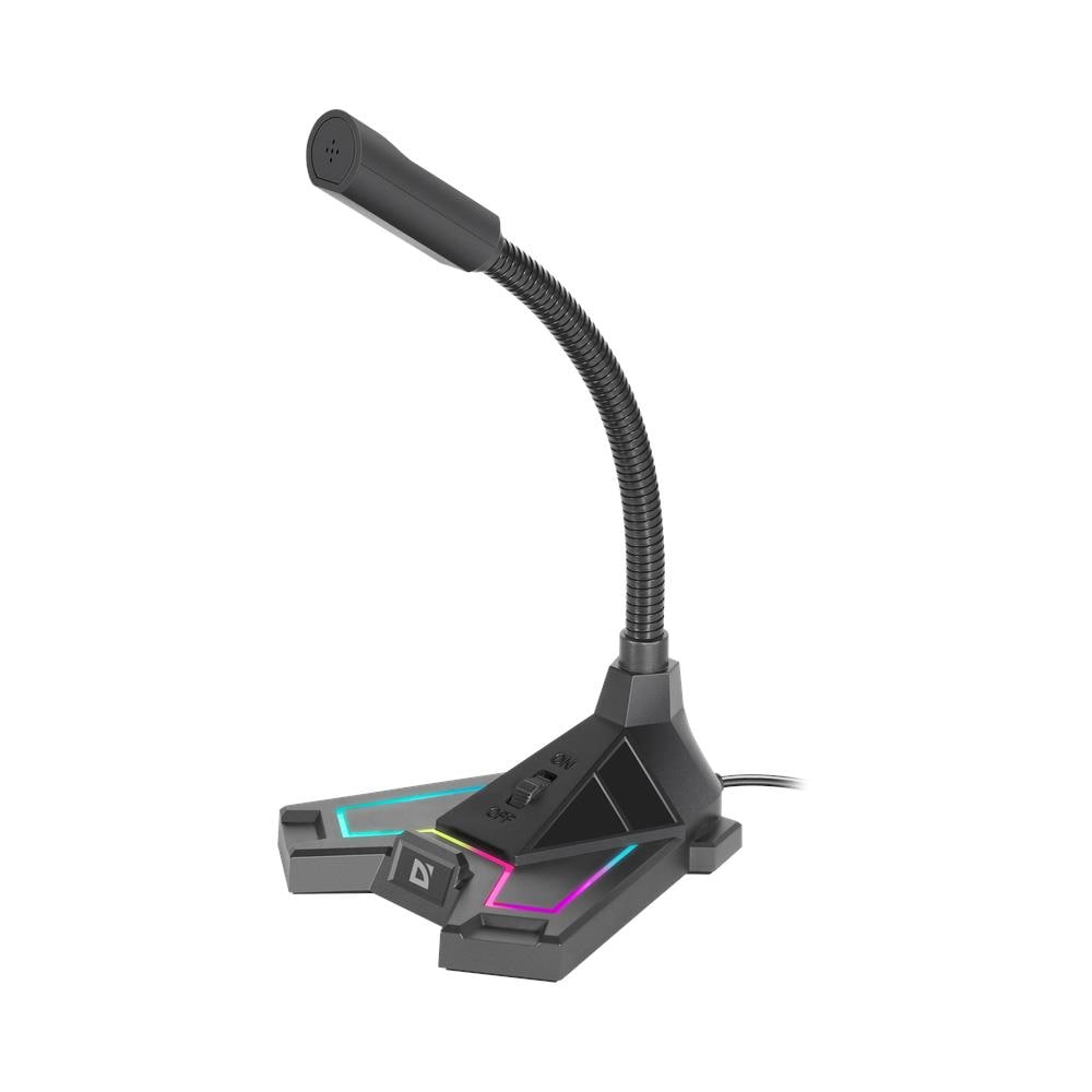 Defender PITCH GMC 200 Nero Microfono per PC
