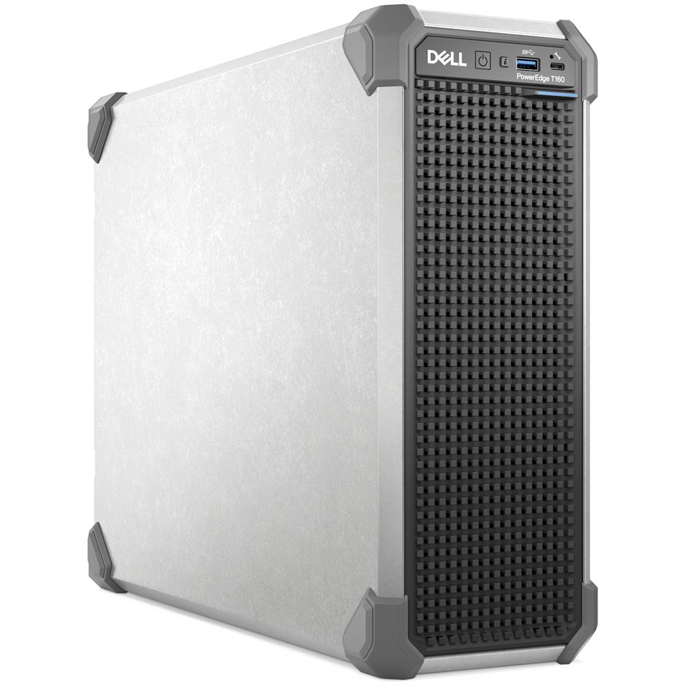 DELL SERVER E NETWORKING Server Tower 3U PowerEdge T160 Processore Intel Xeon E E-2434 3,4 GHz Ram 16 GB HDD 2 TB Free Dos
