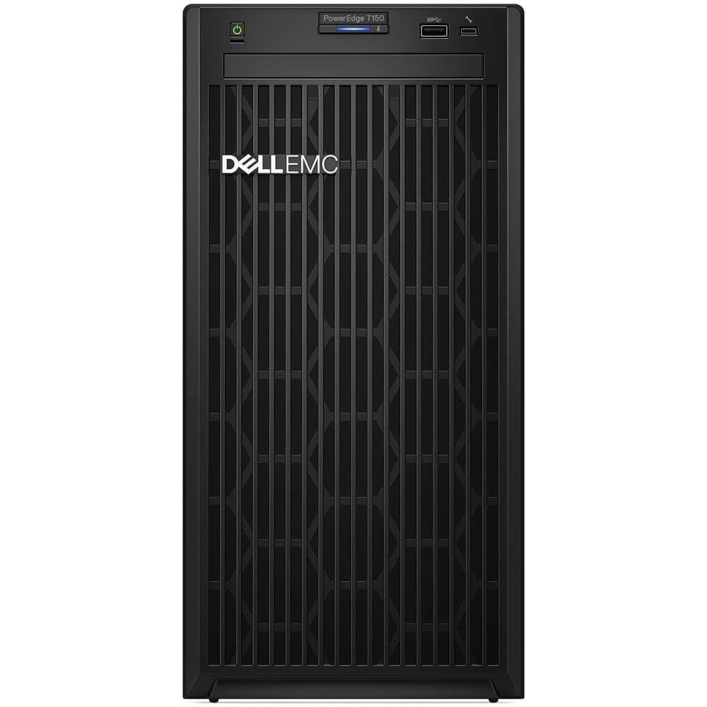 DELL Server Tower 4U PowerEdge T150 Processore Intel Xeon E-2334 Quad Core 3.4 GHz Ram 16 GB Hard Disk 2 TB No Sistema Operativo