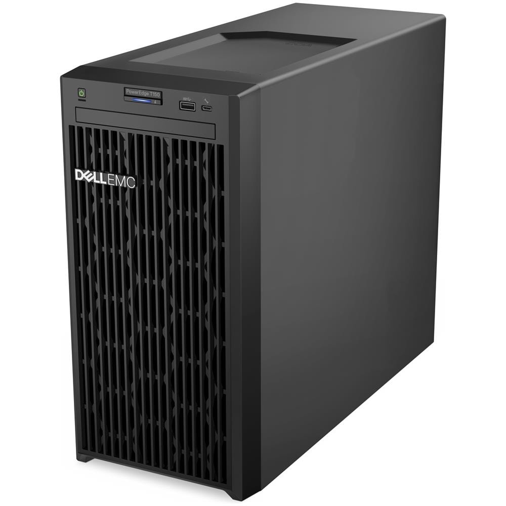 DELL Server Tower 4U PowerEdge T150 Processore Intel Xeon E-2334 Quad Core 3.4 GHz Ram 16 GB Hard Disk 2 TB No Sistema Operativo
