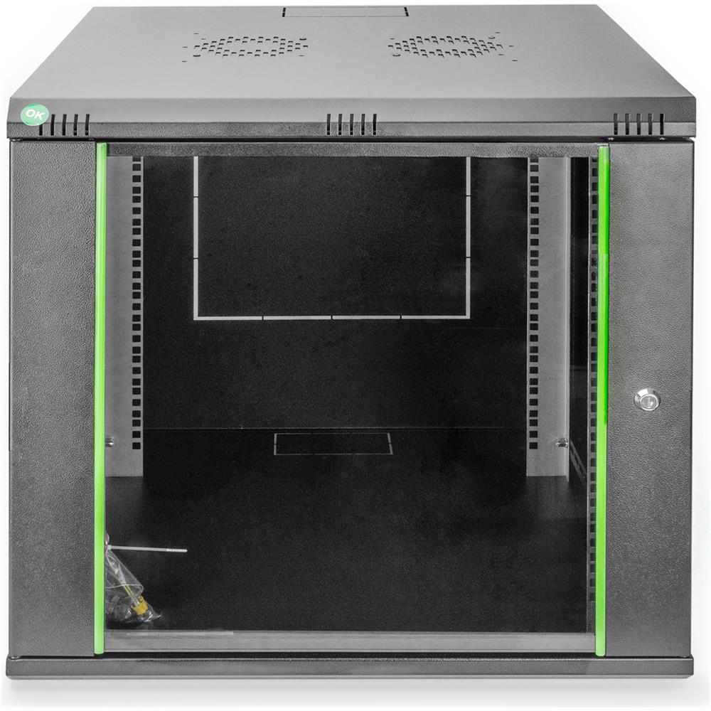 DIGITUS Armadio Rack da Parete 9U Colore Nero