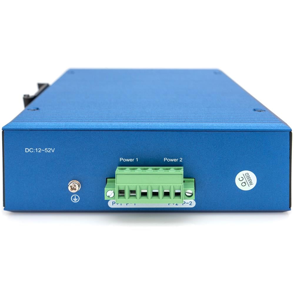 Digitus Switch di rete Gigabit Ethernet a 16 porte, industriale, non gestito, 2 Uplink SFP