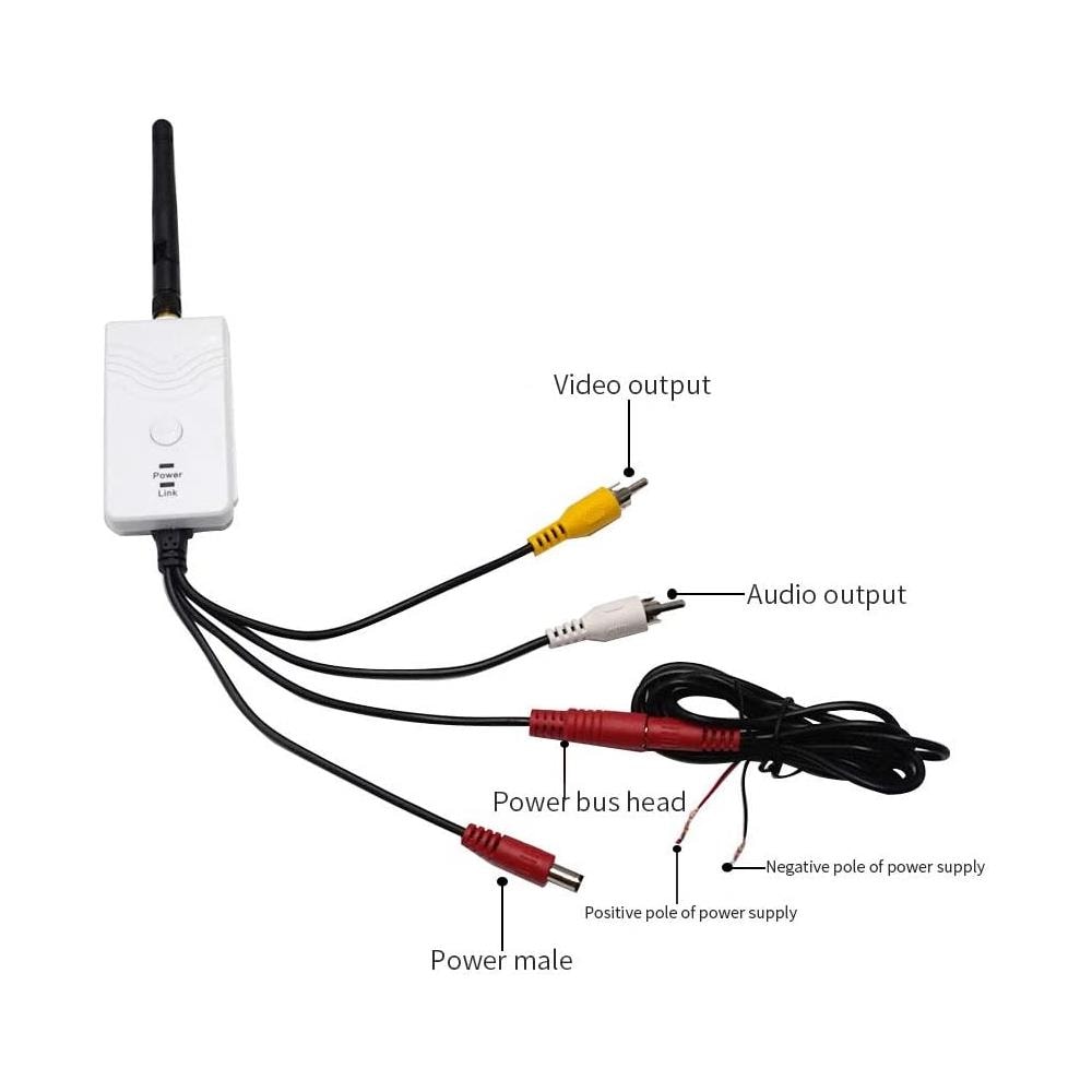 EMEBAY Nuovo Arrivo!!! Ripetitore Di Segnale Del Trasmettitore Wifi Per Telecamera Di Backup Per Retromarcia Per Auto Wireless Per Iphone Ios E Android
